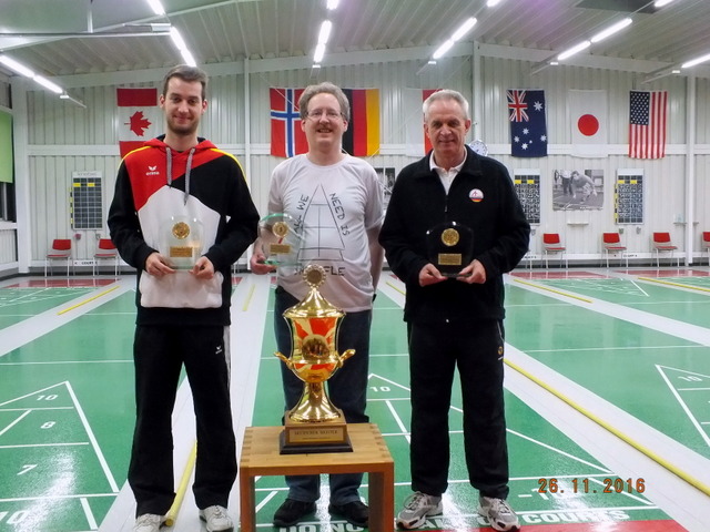 Gewinner DM 2016: Torben Hußmann (2.), Frank Bähren (1.), Dieter Hußmann (3.) v.l.