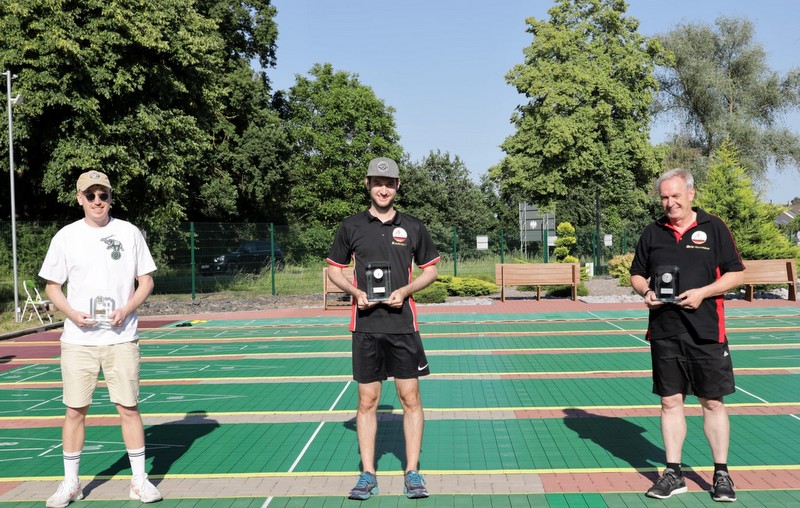 Marius Runge (3.), Torben Hußmann (1.), Dieter Hußmann (2.)