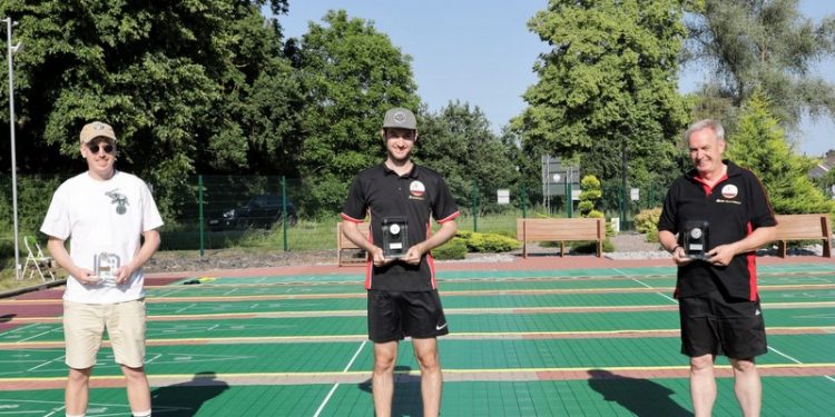 Marius Runge (3.), Torben Hußmann (1.), Dieter Hußmann (2.)