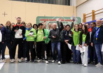 Mit Hattrick zum Titel: Torben Hußmann zum 7. Mal Deutscher Meister im Shuffleboard