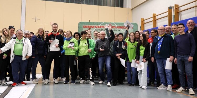 Mit Hattrick zum Titel: Torben Hußmann zum 7. Mal Deutscher Meister im Shuffleboard